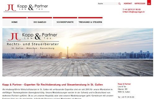 Logo: Kopp & Partner – Rechts- und Steuerberatung