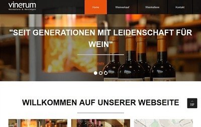Logo: Vinerum Weinkellerei & Weinimport