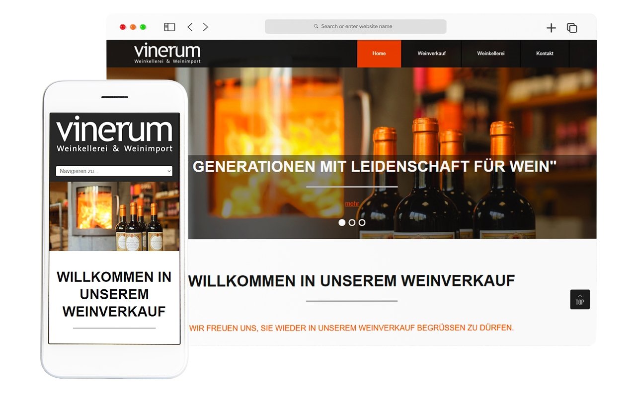 Logo: Webseite Vinerum
